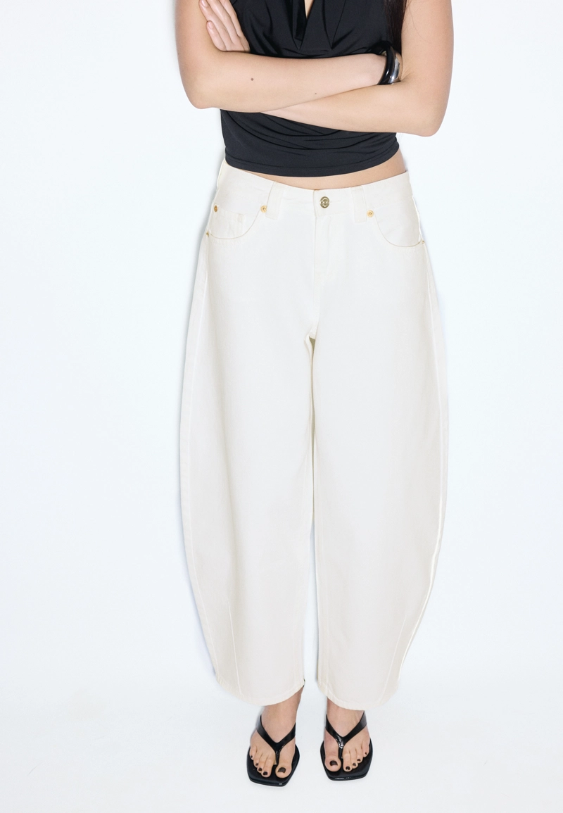 Джинсы Barrel fit