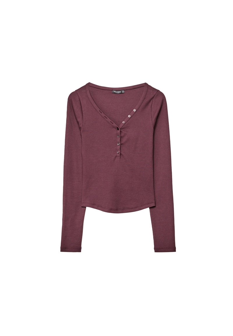 Топ с пуговицами