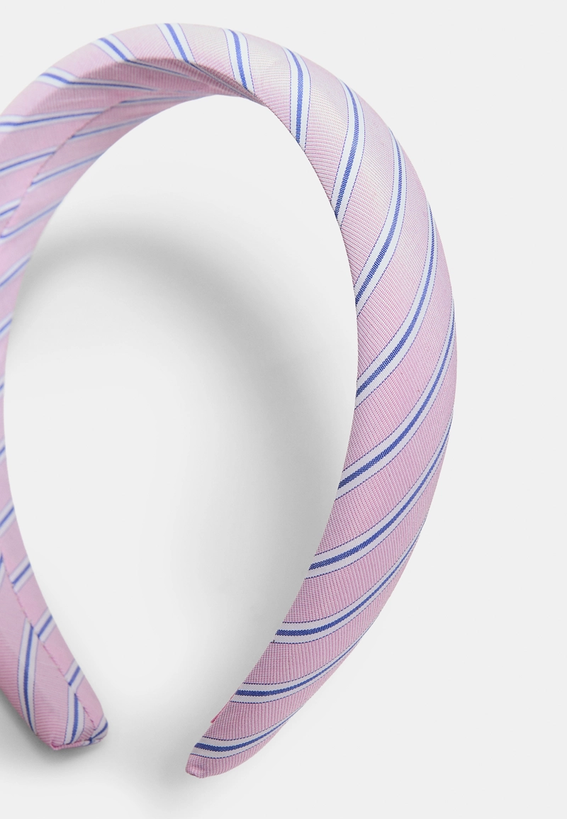 Жесткий ободок в полоску