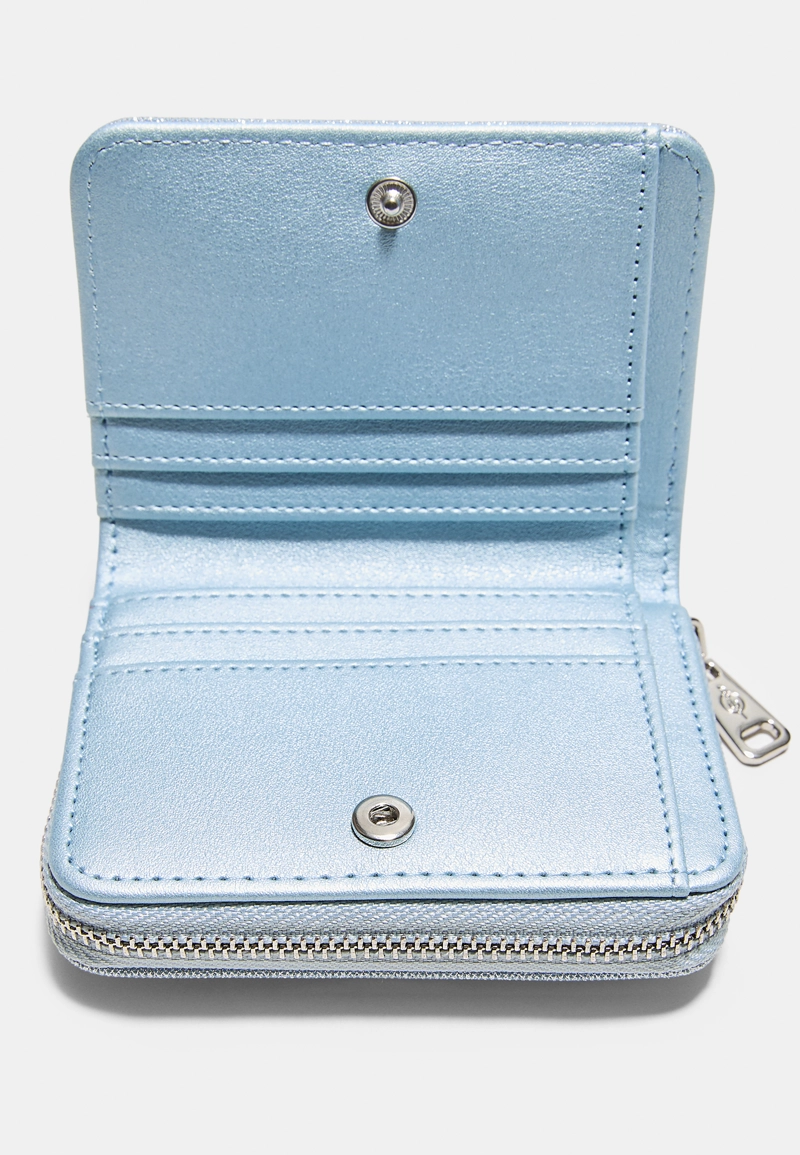 КОШЕЛЕК НА МОЛНИИ С БЛЕСКОМ