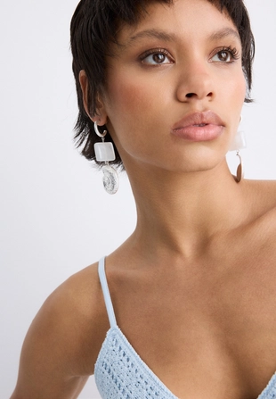 Длинные серьги-ракушки- Заказать в России