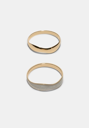 Набор из 2 браслетов с эмалью- Заказать в России