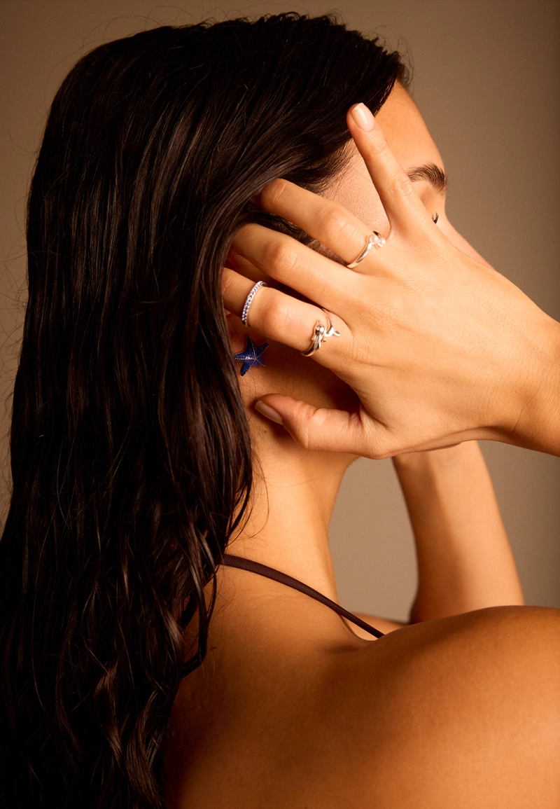 Набор из 5 колец «Море»