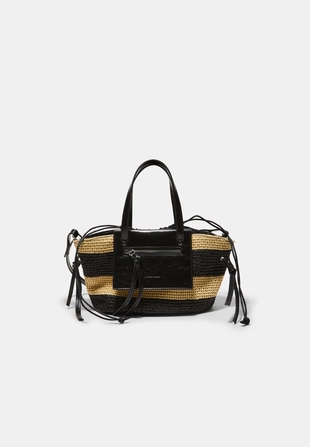 Сумка-корзина кроссбоди с эффектом кроше- Заказать в России