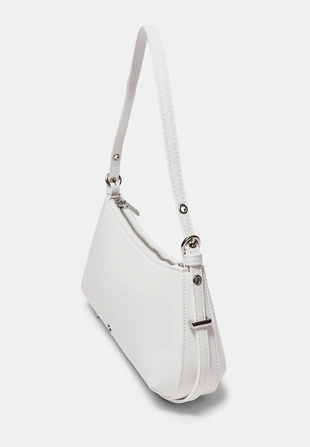 Удлиненная сумка на плечо с люверсами- Заказать в России