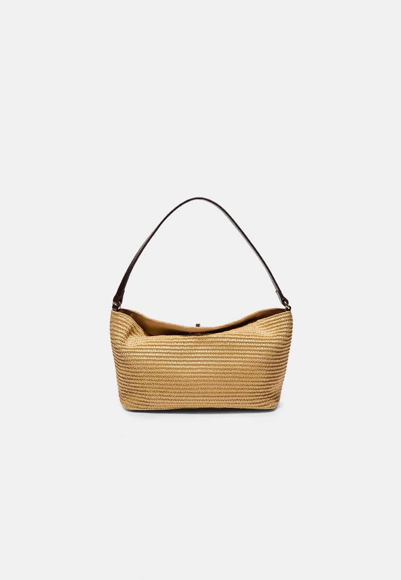 Сумка на плечо с металлическим крючком