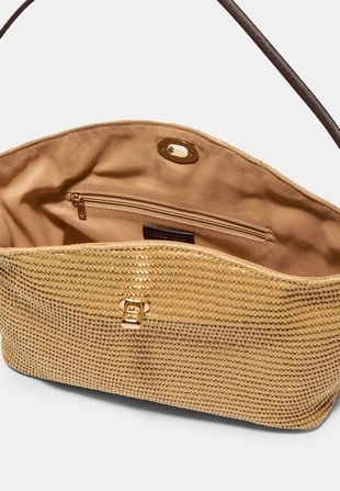 Сумка на плечо с металлическим крючком- Заказать в России