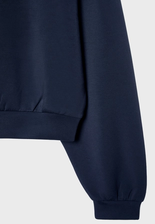 Толстовка с рукавами «летучая мышь» и мягкой на ощупь тканью- Заказать в России