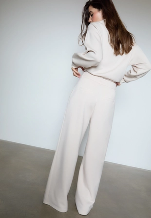 Брюки классические из мягкой ткани- Заказать в России