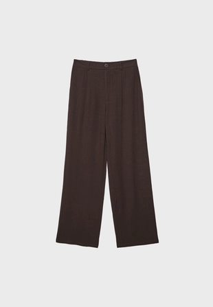 Прямые брюки под льняную ткань- Заказать в России