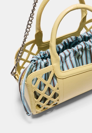 Комбинированная сумка-тоут- Заказать в России