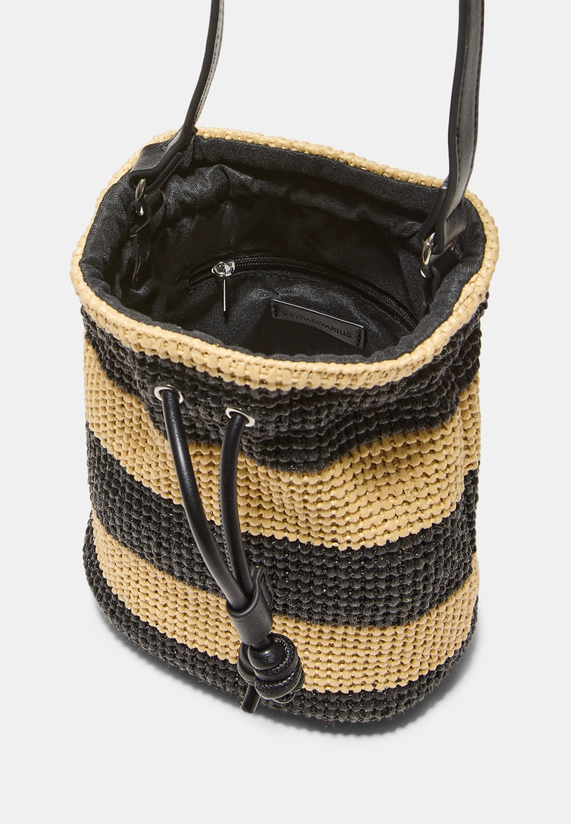 Комбинированная сумка-мешок крючком