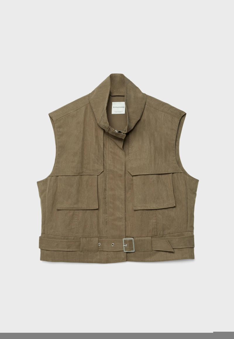 Базовый жилет свободного кроя