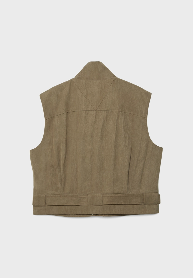 Базовый жилет свободного кроя