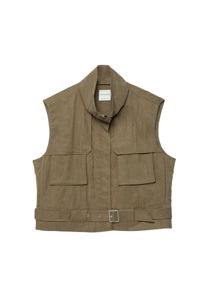 Базовый жилет свободного кроя