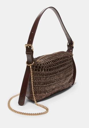 Мини-сумка кроше на плечо- Заказать в России