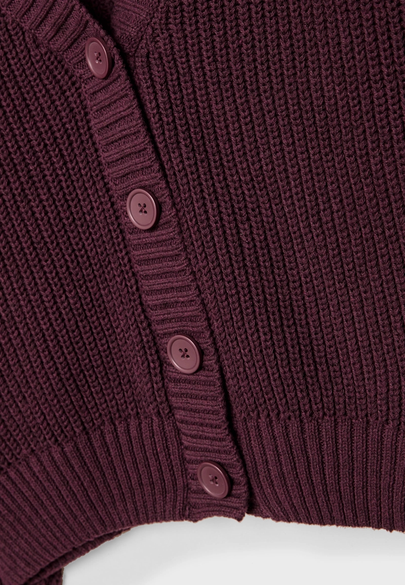 Вязаный кардиган на пуговицах
