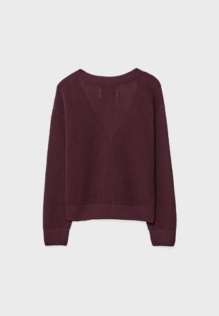 Вязаный кардиган на пуговицах- Заказать в России