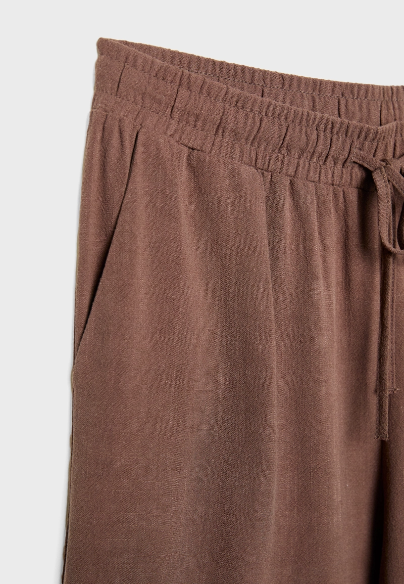 Брюки-кюлоты рустик