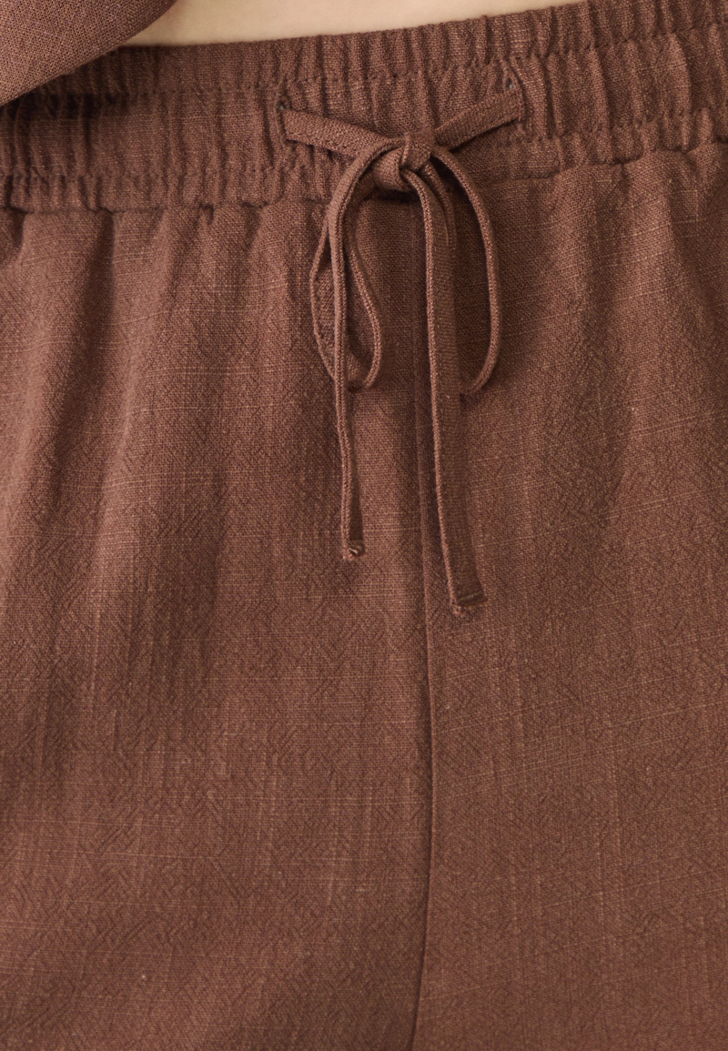 Брюки-кюлоты рустик