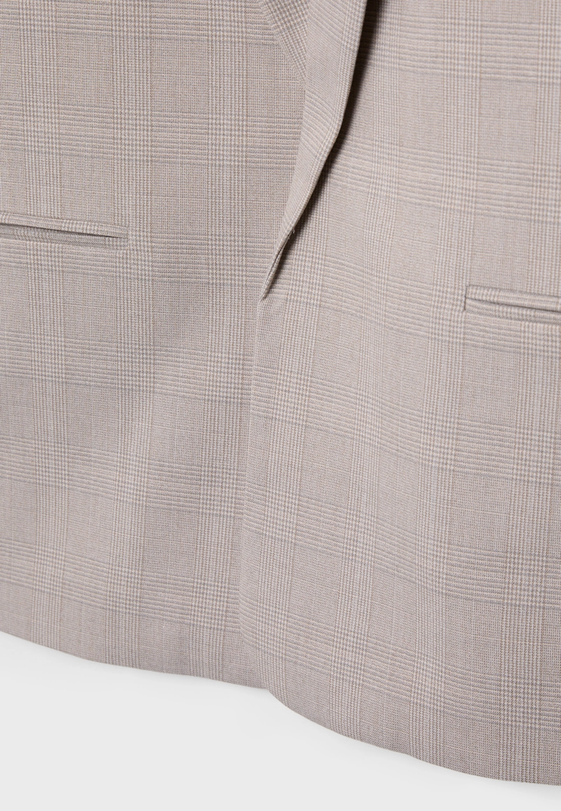 Пиджак свободного кроя в полоску