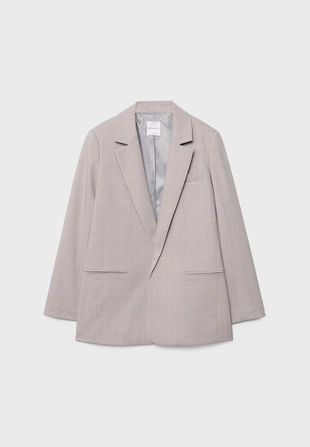 Пиджак свободного кроя в полоску- Заказать в России