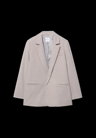 Пиджак свободного кроя в полоску- Заказать в России