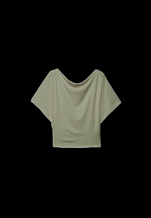 Базовая футболка с рукавами «летучая мышь»- Заказать в России