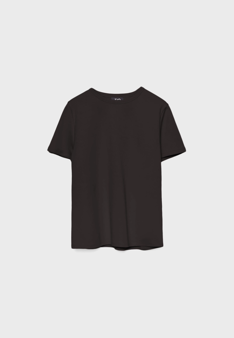 Базовая футболка regular из мягкой ткани