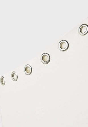 Футболка асимметричная с люверсами- Заказать в России