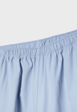 Объемные брюки из поплина- Заказать в России