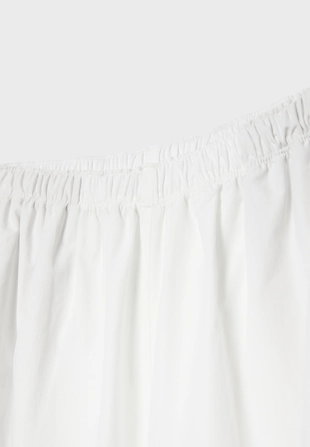 Объемные брюки из поплина- Заказать в России