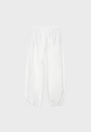 Объемные брюки из поплина- Заказать в России