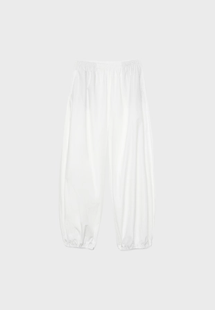 Объемные брюки из поплина- Заказать в России