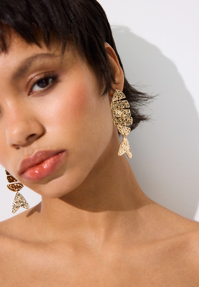 Серьги-рыбки