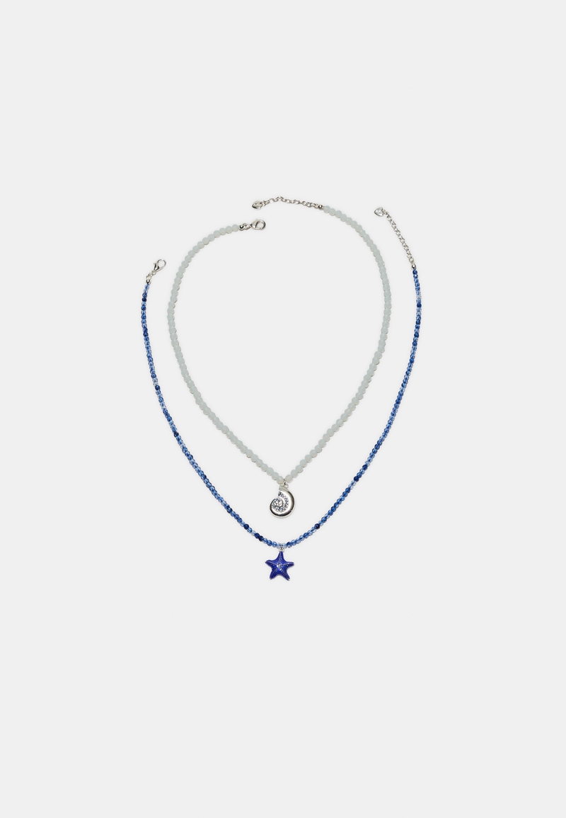 Набор колье с морскими бусинами