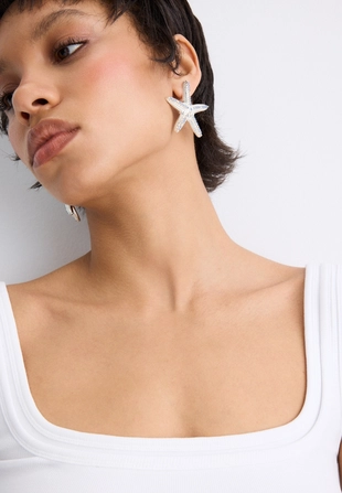 Серьги «Морская звезда»- Заказать в России