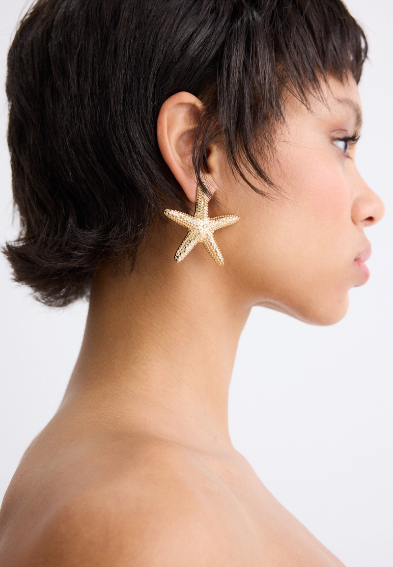 Серьги «Морская звезда»