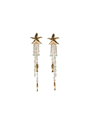 Серьги-каскады со звездами- Заказать в России