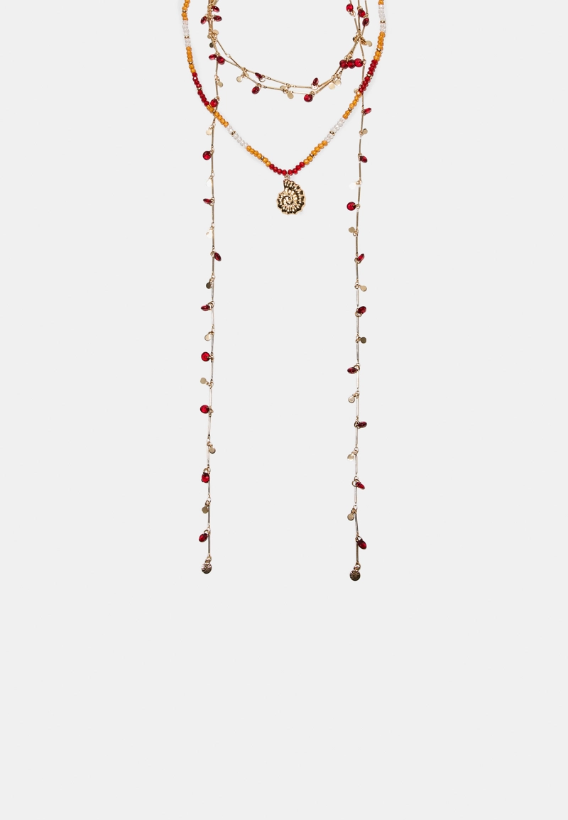 Набор из 2 колье с ракушкой