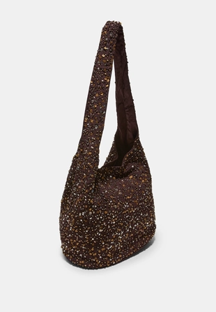 Сумка на плечо с пайетками- Заказать в России