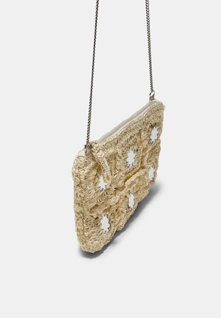 Мини-сумка через плечо крючком с зеркалами- Заказать в России