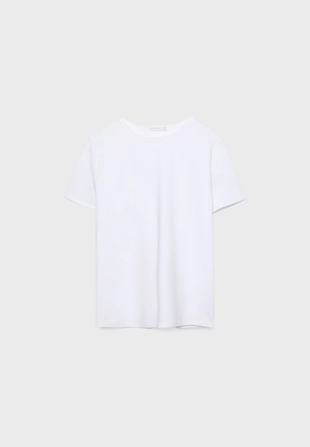 Базовая футболка regular из мягкой ткани- Заказать в России