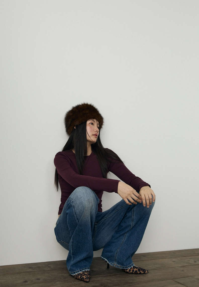 Базовая футболка с длинными рукавами