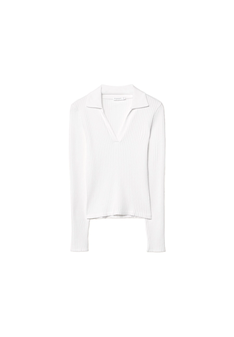 Бесшовная футболка-поло