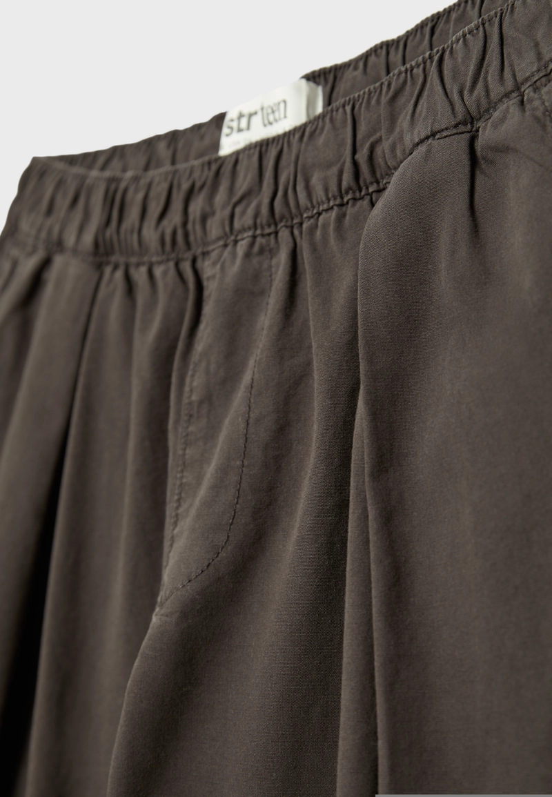 Брюки Barrel из поплина со стопперами