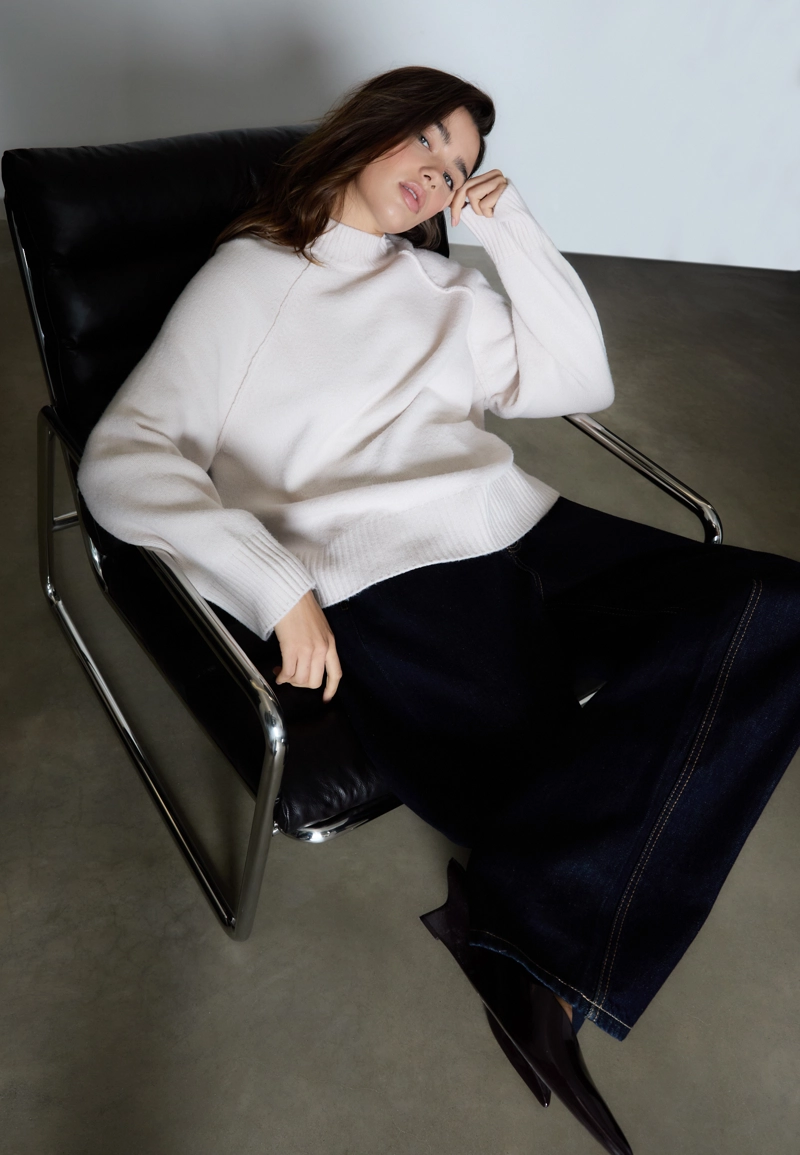 Базовый вязаный свитер