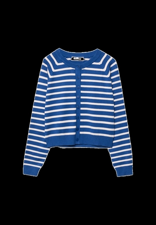 Трикотажный кардиган с пуговицами и рукавами реглан- Заказать в России