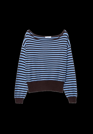 Асимметричный трикотажный свитер- Заказать в России