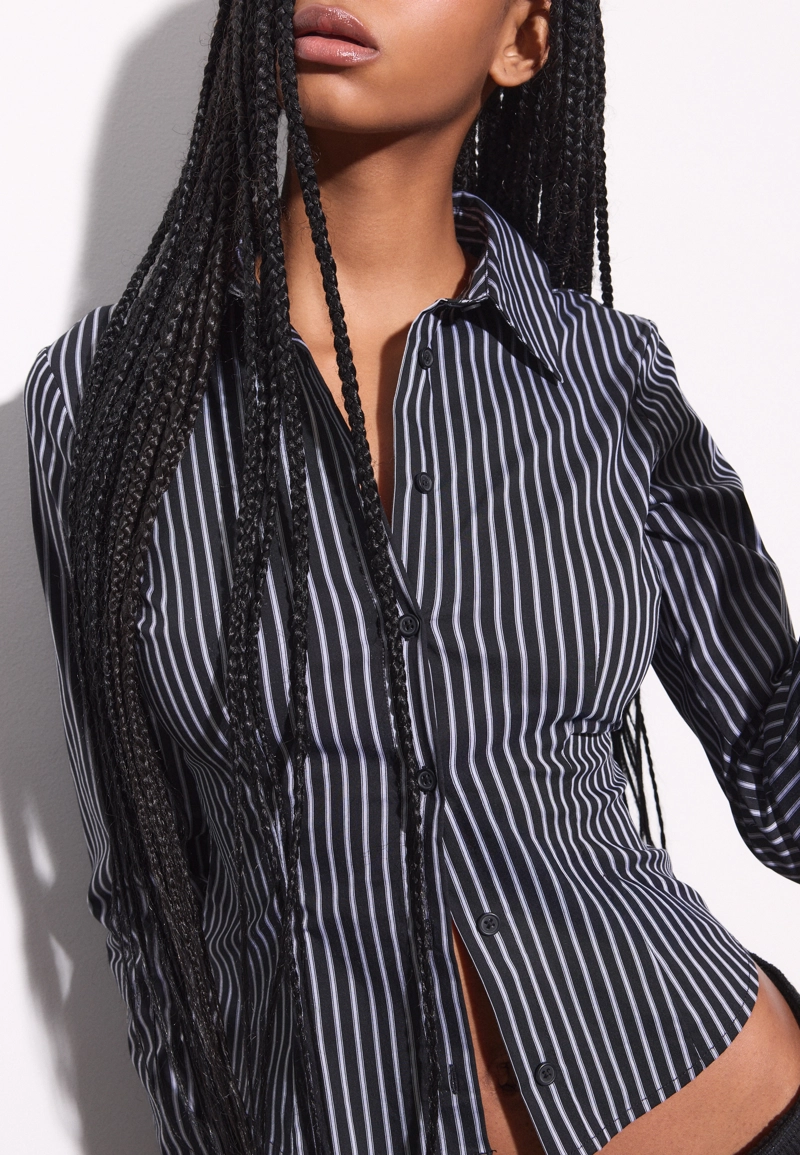 Приталенная рубашка